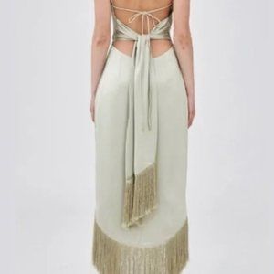 KEEPSAKE the Label green midi passion dress size S/ AU 8